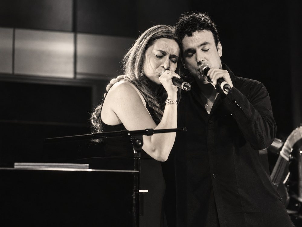 Avec David D’or au Bataclan, dans les années 2000