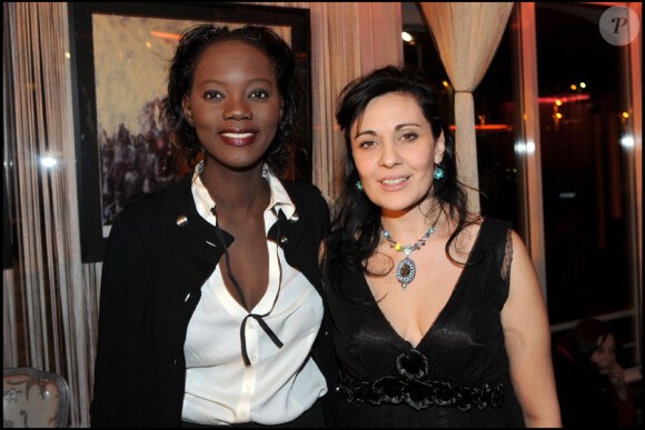 Avec Rama Yade, à La Nuit des femmes